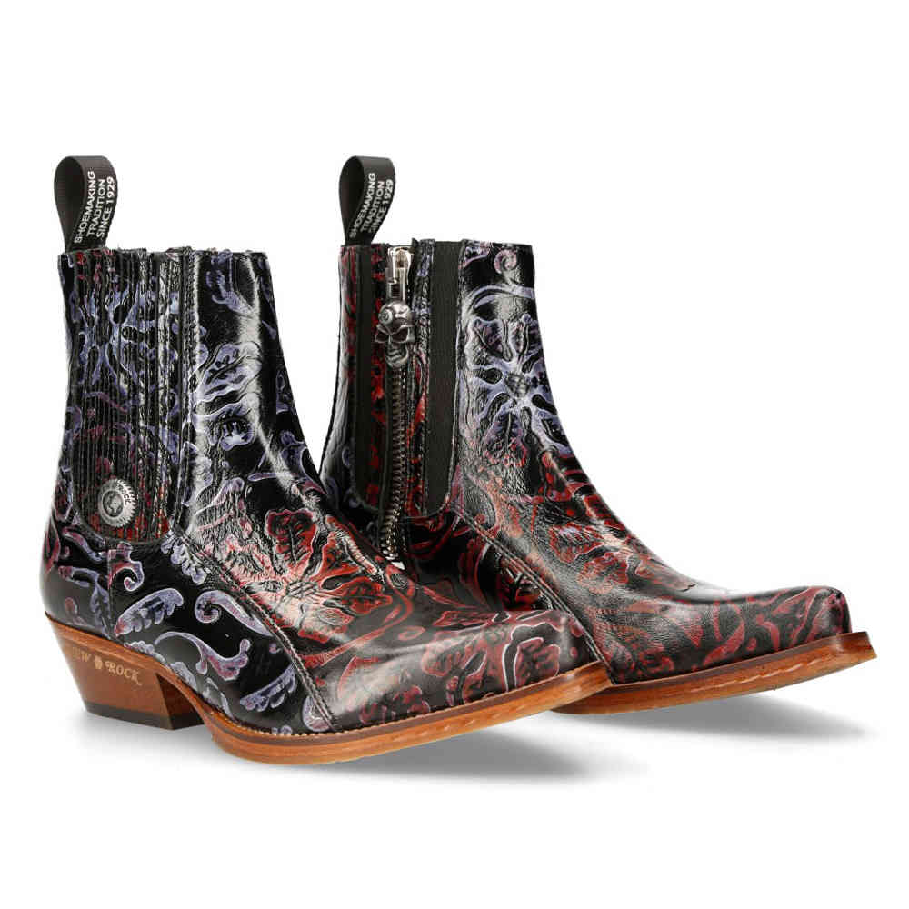 New Rock - M-GY501C-C2 Enkellaars - Multicolours